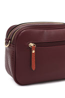 Women's Burgundy Long Strap Crossbody Bag | Derimod Women's Burgundy Long Strap Crossbody Bag | Derimod