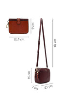 Women's Burgundy Long Strap Crossbody Bag | Derimod Women's Burgundy Long Strap Crossbody Bag | Derimod