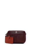 Women's Burgundy Long Strap Crossbody Bag | Derimod Women's Burgundy Long Strap Crossbody Bag | Derimod