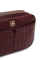 Women's Burgundy Long Strap Crossbody Bag | Derimod Women's Burgundy Long Strap Crossbody Bag | Derimod