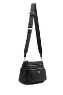 Kadın Siyah Uzun Askılı Çapraz Çanta | Derimod Kadın Siyah Uzun Askılı Çapraz Çanta | Derimod