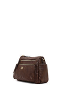 Women's Brown Long Strap Crossbody Bag | Derimod Women's Brown Long Strap Crossbody Bag | Derimod