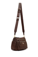 Women's Brown Long Strap Crossbody Bag | Derimod Women's Brown Long Strap Crossbody Bag | Derimod