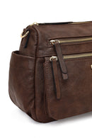 Women's Brown Long Strap Crossbody Bag | Derimod Women's Brown Long Strap Crossbody Bag | Derimod