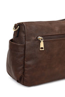 Women's Brown Long Strap Crossbody Bag | Derimod Women's Brown Long Strap Crossbody Bag | Derimod