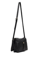 Women's Black Long Strap Crossbody Bag | Derimod Women's Black Long Strap Crossbody Bag | Derimod