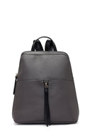Women's Gray Backpack | Derimod Women's Gray Backpack | Derimod