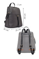 Women's Gray Backpack | Derimod Women's Gray Backpack | Derimod