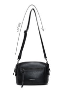 Women's Black Long Strapped Crossbody Bag | Derimod Women's Black Long Strapped Crossbody Bag | Derimod