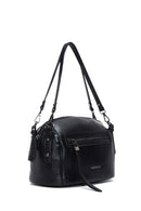 Women's Black Long Strapped Crossbody Bag | Derimod Women's Black Long Strapped Crossbody Bag | Derimod