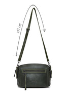 Women's Green Long Strapped Crossbody Bag | Derimod Women's Green Long Strapped Crossbody Bag | Derimod