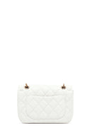 Woman White Long Strap Quilted Shoulder Bag | Derimod Woman White Long Strap Quilted Shoulder Bag | Derimod