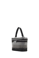 Women's Black Stone Long Strap Mini Evening Bag | Derimod Women's Black Stone Long Strap Mini Evening Bag | Derimod