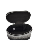 Women's Black Stone Long Strap Mini Evening Bag | Derimod Women's Black Stone Long Strap Mini Evening Bag | Derimod