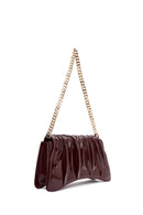 Kadın Bordo Zincir Askılı Rugan Abiye Omuz Çantası | Derimod Kadın Bordo Zincir Askılı Rugan Abiye Omuz Çantası | Derimod