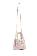 Woman Pink Long Strap Mini Handbag | Derimod Woman Pink Long Strap Mini Handbag | Derimod