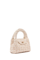 Woman Cream Long Strap Mini Handbag | Derimod Woman Cream Long Strap Mini Handbag | Derimod