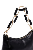 Woman Black Long Strap Shoulder Bag | Derimod Woman Black Long Strap Shoulder Bag | Derimod