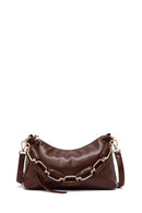 Kadın Kahverengi Uzun Askılı Omuz Çantası | Derimod Kadın Kahverengi Uzun Askılı Omuz Çantası | Derimod