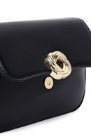 Kadın Siyah Uzun Askılı Kol Çantası | Derimod Kadın Siyah Uzun Askılı Kol Çantası | Derimod