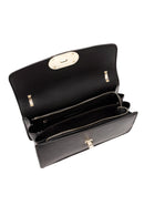 Kadın Siyah Uzun Zincir Askılı Omuz Çantası | Derimod Kadın Siyah Uzun Zincir Askılı Omuz Çantası | Derimod