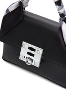 Women's Black Long Strapped Mini Crossbody Bag with Accessories | Derimod Women's Black Long Strapped Mini Crossbody Bag with Accessories | Derimod