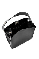 Kadın Siyah Aksesuarlı Kol Çantası | Derimod Kadın Siyah Aksesuarlı Kol Çantası | Derimod