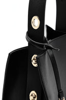 Kadın Siyah Aksesuarlı Kol Çantası | Derimod Kadın Siyah Aksesuarlı Kol Çantası | Derimod