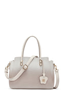 Kadın Krem Uzun Askılı Baskılı Kol Çantası | Derimod Kadın Krem Uzun Askılı Baskılı Kol Çantası | Derimod