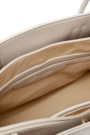 Kadın Krem Uzun Askılı Baskılı Kol Çantası | Derimod Kadın Krem Uzun Askılı Baskılı Kol Çantası | Derimod