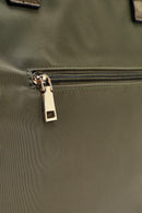 Kadın Haki Uzun Askılı Kumaş Omuz Çantası | Derimod Kadın Haki Uzun Askılı Kumaş Omuz Çantası | Derimod