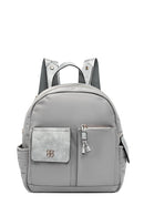 Kadın Gri Kumaş Sırt Çantası | Derimod Kadın Gri Kumaş Sırt Çantası | Derimod