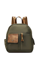 Kadın Yeşil Kumaş Sırt Çantası | Derimod Kadın Yeşil Kumaş Sırt Çantası | Derimod