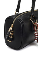 Kadın Siyah Aksesuarlı Omuz Çantası | Derimod Kadın Siyah Aksesuarlı Omuz Çantası | Derimod