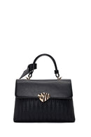 Kadın Siyah Uzun Askılı Klasik Kol Çantası | Derimod Kadın Siyah Uzun Askılı Klasik Kol Çantası | Derimod