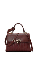 Women's Brown Long Strap Classic Shoulder Bag | Derimod Women's Brown Long Strap Classic Shoulder Bag | Derimod