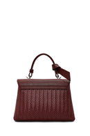 Women's Brown Long Strap Classic Shoulder Bag | Derimod Women's Brown Long Strap Classic Shoulder Bag | Derimod