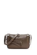 Women's Taupe Long Strap Crossbody Bag | Derimod Women's Taupe Long Strap Crossbody Bag | Derimod