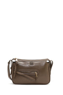 Women's Taupe Long Strap Crossbody Bag | Derimod Women's Taupe Long Strap Crossbody Bag | Derimod