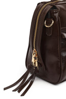 Kadın Kahverengi Uzun Askılı Kol Çantası | Derimod Kadın Kahverengi Uzun Askılı Kol Çantası | Derimod