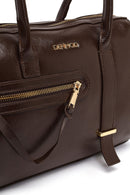 Kadın Kahverengi Uzun Askılı Kol Çantası | Derimod Kadın Kahverengi Uzun Askılı Kol Çantası | Derimod