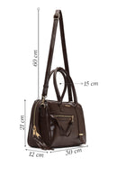 Kadın Kahverengi Uzun Askılı Kol Çantası | Derimod Kadın Kahverengi Uzun Askılı Kol Çantası | Derimod