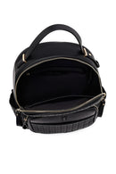 Women's Black Printed Backpack | Derimod Women's Black Printed Backpack | Derimod