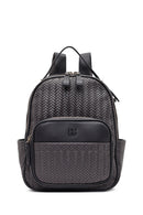 Kadın Gri Baskılı Sırt Çantası | Derimod Kadın Gri Baskılı Sırt Çantası | Derimod