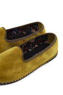 Women's Green Fabric Loafer | Derimod Women's Green Fabric Loafer | Derimod