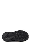 Derimod Zero Women's Black Lace-Up Thick-Soled Fabric Sneaker | Derimod Derimod Zero Women's Black Lace-Up Thick-Soled Fabric Sneaker | Derimod