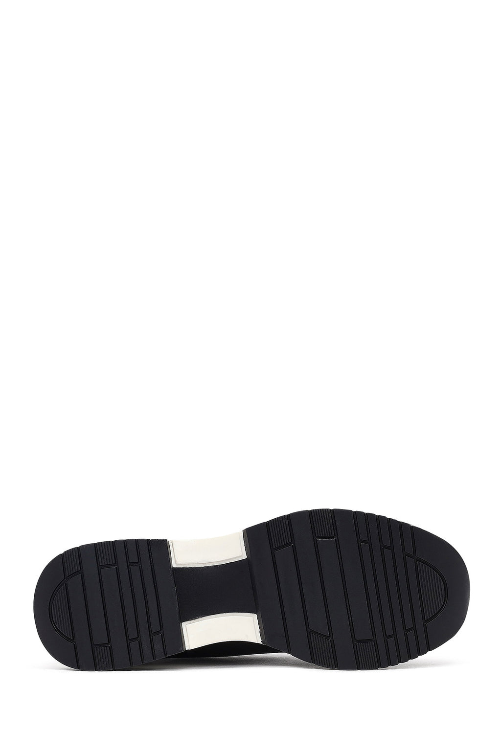 Kadın Siyah Bağcıklı Dolgu Topuklu Sneaker