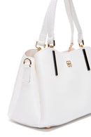 Women's White Long Strap Shoulder Bag | Derimod Women's White Long Strap Shoulder Bag | Derimod