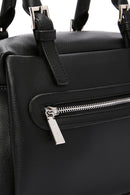 Kadın Siyah Uzun Askılı Kol Çantası | Derimod Kadın Siyah Uzun Askılı Kol Çantası | Derimod