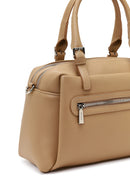 Kadın Bej Uzun Askılı Kol Çantası | Derimod Kadın Bej Uzun Askılı Kol Çantası | Derimod